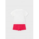 Mayoral Σετ σορτς μακο φαντασια ροδακινι 26-03231-075 3231