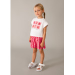 Mayoral Σετ σορτς φουτερ ροδακινι 26-03234-080 3234