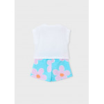 Mayoral Σετ σορτς φουτερ λιλα 26-03234-081 3234