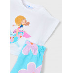 Mayoral Σετ σορτς φουτερ λιλα 26-03234-081 3234