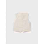 Mayoral Γιλεκο λινο suiting μπεζ μιξη 26-03379-026 3379