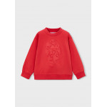 Mayoral Φουτερ χωρις κουκουλα κοκκινο 26-03434-032 3434