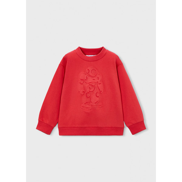 Mayoral Φουτερ χωρις κουκουλα κοκκινο 26-03434-032 3434