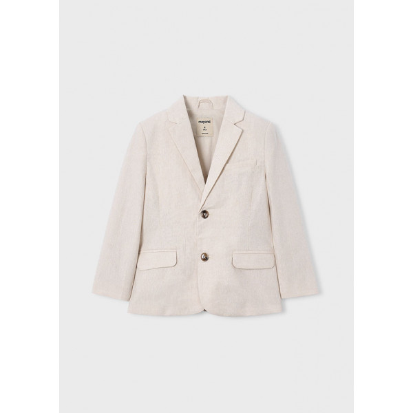 Mayoral Σακακι λινο suiting μπεζ μιξη 26-03437-046 3437