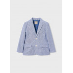 Mayoral Σακακι λινο suiting μπλε ριγε 26-03437-049 3437