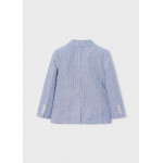 Mayoral Σακακι λινο suiting μπλε ριγε 26-03437-049 3437