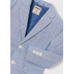 Mayoral Σακακι λινο suiting μπλε ριγε 26-03437-049 3437