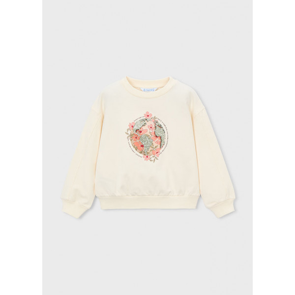 Mayoral Φουτερ μπεζ ανοιχ 26-03448-094 3448