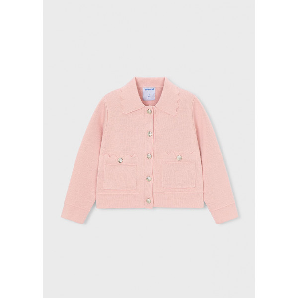 Mayoral Σακακι πλεκτο ροζ απαλο 26-03450-089 3450