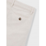 Mayoral Παντελονι λινο suiting μπεζ μιξη 26-03574-064 3574