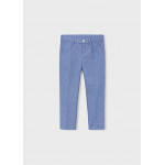 Mayoral Παντελονι λινο suiting μπλε 26-03574-065 3574