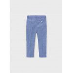 Mayoral Παντελονι λινο suiting μπλε 26-03574-065 3574