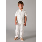 Mayoral Παντελονι λινο relaxed κρεμ 26-03576-071 3576