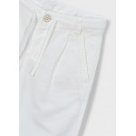 Mayoral Παντελονι λινο relaxed κρεμ 26-03576-071 3576