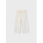 Mayoral Παντελονι μακρυ λινο κεντητο μπεζ 26-03585-015 3585