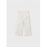 Mayoral Παντελονι μακρυ λινο κεντητο μπεζ 26-03585-015 3585