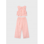Mayoral Σετ πανετλονι μακρυ κεντητο ροζ απαλο 26-03592-077 3592