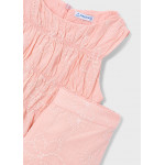 Mayoral Σετ πανετλονι μακρυ κεντητο ροζ απαλο 26-03592-077 3592