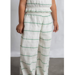 Mayoral Σετ παντελονι μακρυ ριγες εκρου μεντ 26-03593-058 3593