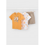 Mayoral Σετ μακο 2 μπλουζες ροδακινι 26-03609-057 3609