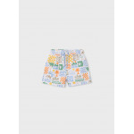 Mayoral Μαγιο βερμουδα σταμπωτο κρεμ 26-03612-090 3612