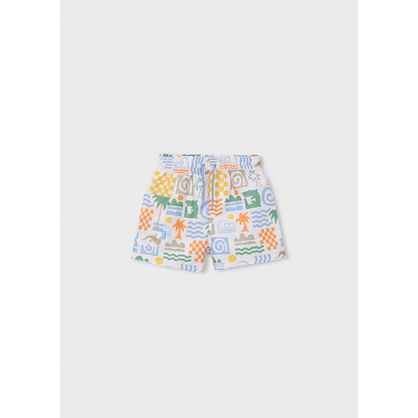 Mayoral Μαγιο βερμουδα σταμπωτο κρεμ 26-03612-090 3612