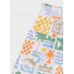 Mayoral Μαγιο βερμουδα σταμπωτο κρεμ 26-03612-090 3612