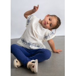 Mayoral Σετ κολαν μπλε ριγε 26-03725-091 3725