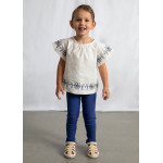 Mayoral Σετ κολαν μπλε ριγε 26-03725-091 3725