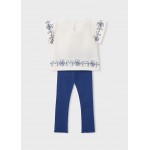 Mayoral Σετ κολαν μπλε ριγε 26-03725-091 3725