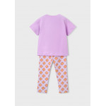 Mayoral Σετ κολαν σταμπωτο λιλα 26-03727-039 3727