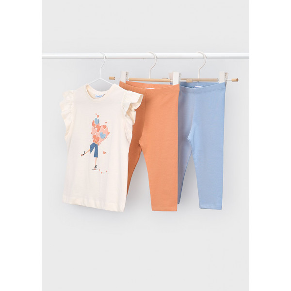 Mayoral Σετ κολαν 2 παντελονια γαλαζιο 26-03729-011 3729