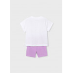 Mayoral Σετ κολαν ποδηλατικο λιλα 26-03731-020 3731