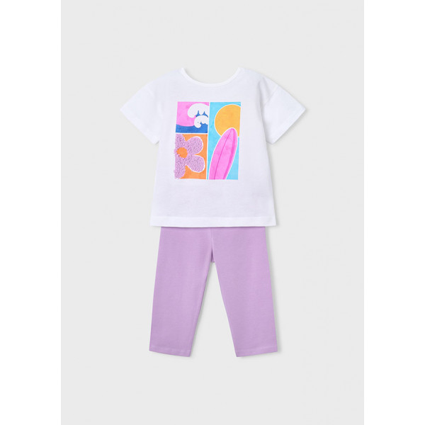 Mayoral Σετ κολαν κοντο λιλα 26-03732-053 3732