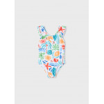 Mayoral Μαγιο κοριτσι σταμπωτο πρασινομπλ 26-03738-054 3738