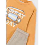 Mayoral Φορμα φουτερ ροδακινι 26-03882-066 3882