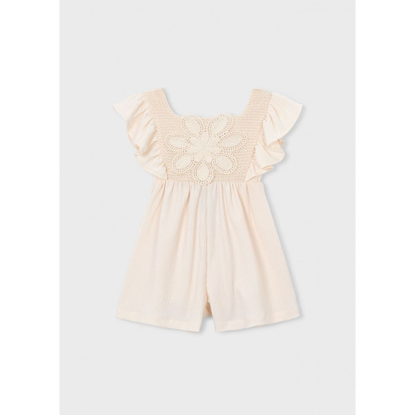 Mayoral Φορμα μακο crochet μπεζ ανοιχ 26-03888-039 3888