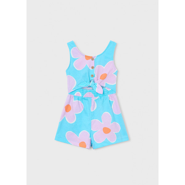 Mayoral Ολόσωμη φόρμα cut out Λιλά 26-03889-059