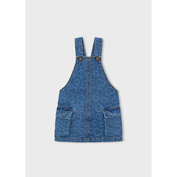 Mayoral Φουστα σαλοπετα denim φαρδια καρδια 26-03910-078 3910