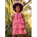 Mayoral Φορεμα γκοφρε ροζ 26-03912-065 3912