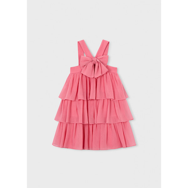 Mayoral Φορεμα γκοφρε ροζ 26-03912-065 3912