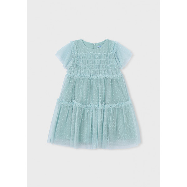 Mayoral Φορεμα τουλι plumeti βεραμαν 26-03917-080 3917