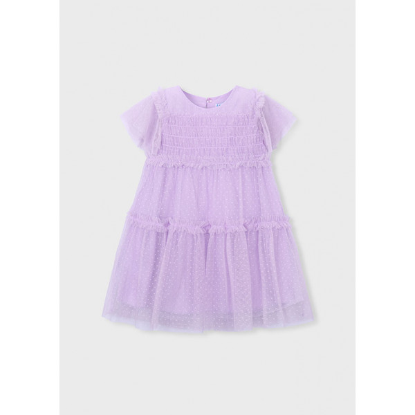 Mayoral Φορεμα τουλι plumeti μωβ 26-03917-081 3917