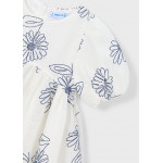 Mayoral Φορεμα ρουστικ σταμπωτο εκρου 26-03921-090 3921