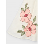 Mayoral Φορεμα λινο λουλουδια μπεζ ανοιχ 26-03931-028 3931