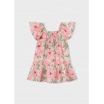 Mayoral Φορεμα τυπου λινο σταμπωτο μανταρινι 26-03932-032 3932