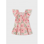 Mayoral Φορεμα τυπου λινο σταμπωτο μανταρινι 26-03932-032 3932