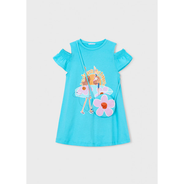 Mayoral Φορεμα cut out τσαντα καραιβικη 26-03941-011 3941