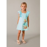 Mayoral Φορεμα μακο βολαν μπλε σκουρ 26-03943-016 3943