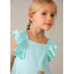 Mayoral Φορεμα μακο βολαν μπλε σκουρ 26-03943-016 3943